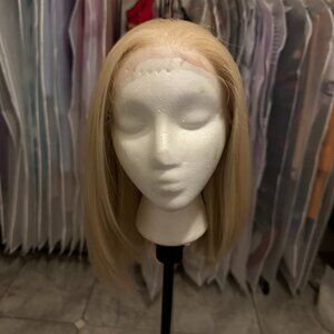 Blonde Lace front Bob Wig